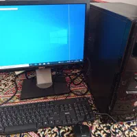 کامپیوتر رومیزی سالم +مانیتور dell