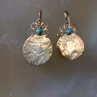 گوشواره طلا ..قدیمی|جواهرات|تهران, فردوس|دیوار