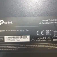 سوئیچ 48 پورت TL-SG1048 تی پی لینک TP-LINK درحد نو|مودم و تجهیزات شبکه|تهران, جهاد|دیوار