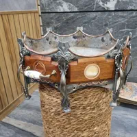 منقل آنتیک و منحصر بفرد مسکوب و نگین دار|کلکسیون اشیاء عتیقه|کرمان, |دیوار