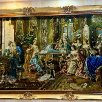 تابلو فرش دستبافت عبدالسلام