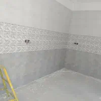 استاه بنایی کاشی کار موزائیک کاردیوار چین شیب گیری|خدمات پیشه و مهارت|بم, |دیوار