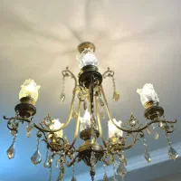 لوستر برنجی