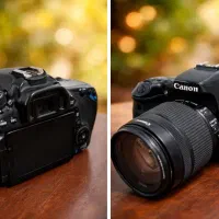 دوربین کانون 70d با لنز ۱۸-۱۳۵