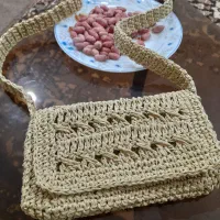 کیف وکلاه رافیا در رنگ و مدلای زیبا|کیف، کفش، کمربند|صومعه‌سرا, |دیوار