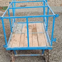 گاری دستی میوه و فلافلی