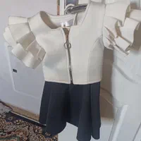 پیرهن و دامن بچگانه مجلسی|لباس|قزوین, |دیوار