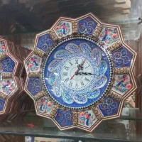 ساعت خاتم و میناکاری|ساعت دیواری و تزئینی|اصفهان, نقش جهان|دیوار