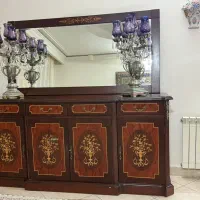 کنسول وشمعدان برنز