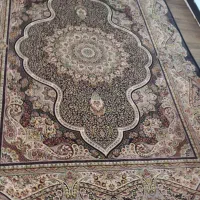 فرش تخته سرمه‌ای 9متری سالم و تمیز