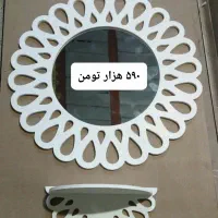 آینه روشویی آیینه قدی ضد آب آینه حمام کنسول شلف|آینه|تبریز, |دیوار