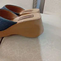 دمپای مجلسی یا روفرشی گلدوزی شده|کیف، کفش، کمربند|اراک, |دیوار