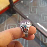 انگشتر عقیق سوسنی یمن اصل دستساز|جواهرات|قنوات, |دیوار