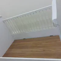 تخت گهواره کودک برند آپادانا در حد نو به همراه تشک|تخت و سرویس خواب|اهواز, گلستان|دیوار