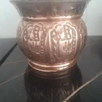گلدان مسی قدیمی