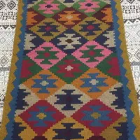 گلیم پشمی دست باف