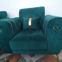 مبل سبز رنگ سلطنتی