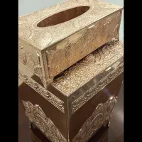 جا دستمال کاغذی و سطل