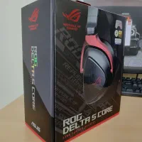 هدفون گیمینگ حرفه ای ایسوس ROG DELTA S CORE|قطعات و لوازم جانبی رایانه|اصفهان, مرداویج|دیوار