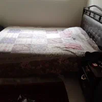 تخت دو نفره فرفورژه سالم|تخت و سرویس خواب|طرقبه, |دیوار