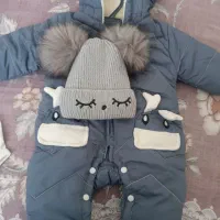 کاپشن سرهمی بچه گانه اسپرت مناسب تا۵ماه