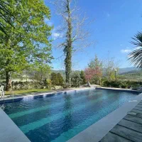 اجاره عمارت استخر دار روبه جنگل 100|اجارهٔ کوتاه‌مدت ویلا و باغ|شفت, |دیوار