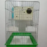قفس کاسکویی بزرگ و کوچک با لانه و لوازم|لوازم جانبی حیوانات|همدان, |دیوار