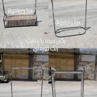 رگال لباسی فلز و چوب فلز|جاکفشی، کمد، دراور|شیراز, عادل آباد|دیوار