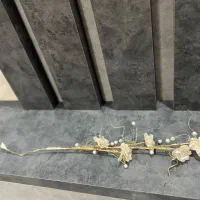 ۵ شاخه گل کریستال|گل مصنوعی|رشت, آزادگان|دیوار