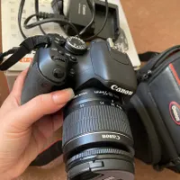 دوربین عکاسی کانن Canon 600D با لنز 55-18 IS II|دوربین عکاسی و فیلم‌برداری|تبریز, |دیوار