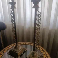 گلدان برنجی|کلکسیون اشیاء عتیقه|مشهد, شهید فرامرز عباسی|دیوار