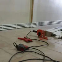 لوله کشی اب سردوگرم فاضلاب به صورت روکار وتوکار