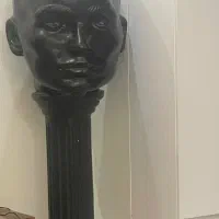 گلدان سفالی طرح چهره