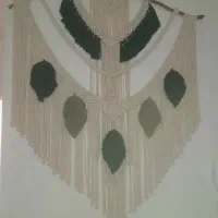 مکرومه و گلدان