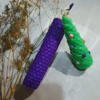 شمع های هنری مناسب هدیه و دکور|صنایع دستی و سایر لوازم تزئینی|بندر ترکمن, |دیوار