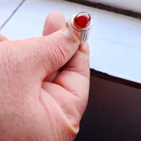 انگشتر عقیق ابدار