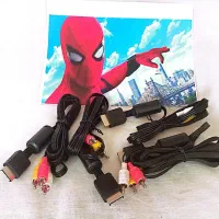 سه فیش تصویر av پلی استیشن 1 و 2 / کابل تصویر سونی