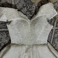 لباس عروس دانتل شاین‌دار