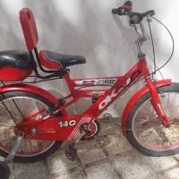 دوچرخه ۲۰  (۱۴۰) پشتی .سبد اسکین