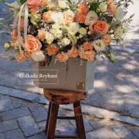 باکس گل طبیعی بادکنک رنگبندی آماده هدیه تولد|گل و گیاه طبیعی|مشهد, شهید مطهری|دیوار