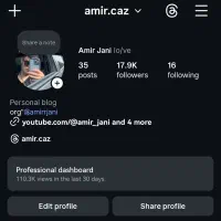 پیج اینستاگرام 18K فالوور