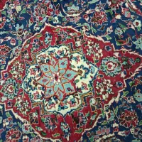 فروش  فرش ۶  متری دستباف  تخت سرمه ایی|فرش|دزفول, |دیوار