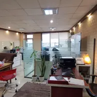 ۱۰۰متر اداری/مبله و پارتیشن شده/بر اصلی دولت|اجارهٔ دفتر کار، اتاق اداری، مطب|تهران, اختیاریه|دیوار