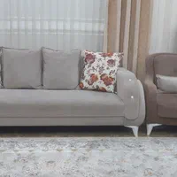 مبلمان ۱۰ نفره|مبلمان خانگی و میز عسلی|رشت, معلم|دیوار