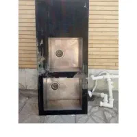 سینک شیشه ای اخوان سینک روکار