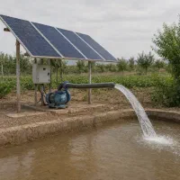 پمپ آب خورشیدی (کشاورزی و باغ) به روزترین تکنولوژی