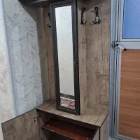 جاکفشی آینه دار و آویز لباس|جاکفشی، کمد، دراور|اردبیل, |دیوار