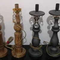 شمعدان چوبی
