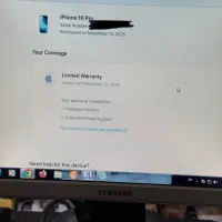 ایفون ۱۶ پرو ۱۲۸ گیگ رنگ صحرایی