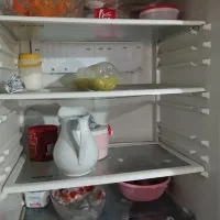 یخیچال نیم فریز کاملا سالم در حال کارکردند